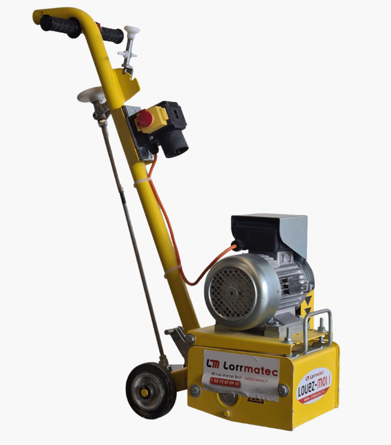 Raboteuse béton électrique 220 V Lorrmatec
